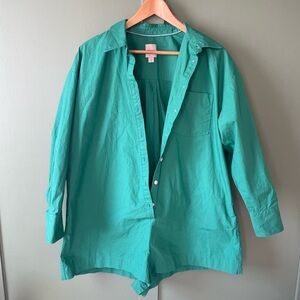 Maeve Turquoise romper